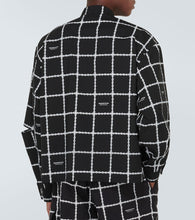 Undercover Printed wool-blend jacket