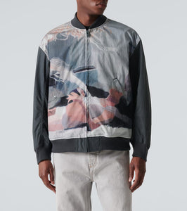 Undercover x Helen Verhoeven printed bomber jacket