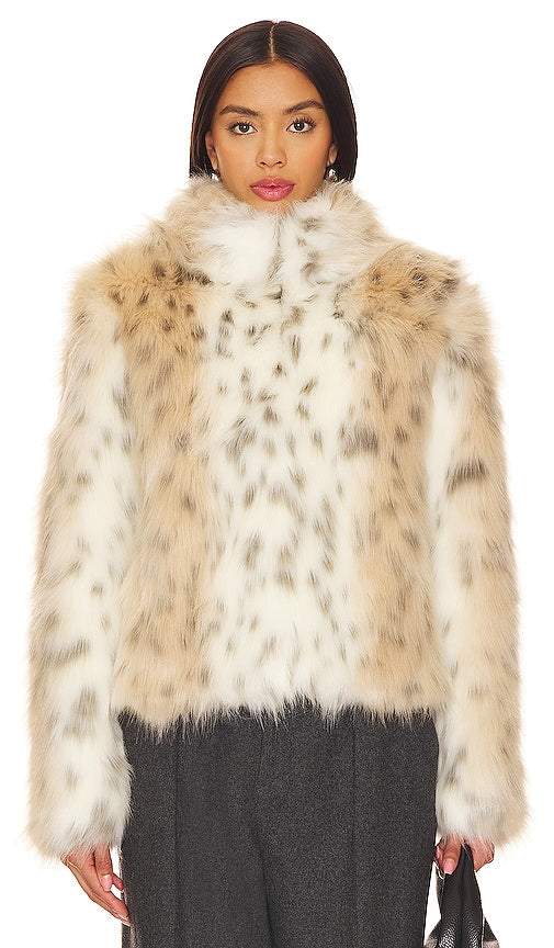 Unreal Fur Wild Dream Jacket in Beige