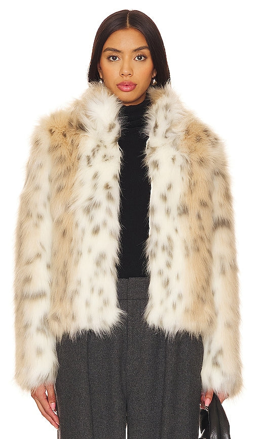 Unreal Fur Wild Dream Jacket in Beige