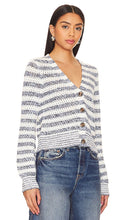 Veronica Beard Artura Cardigan in Blue