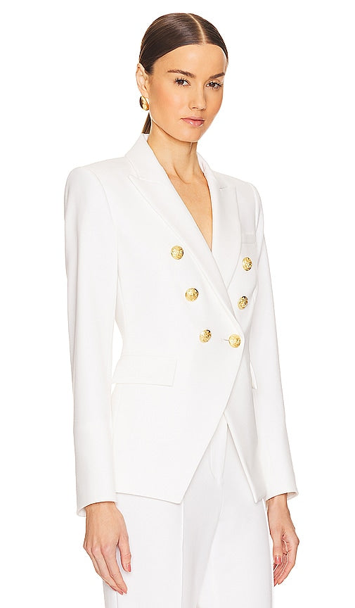 Veronica Beard Miller Dickey Jacket in White