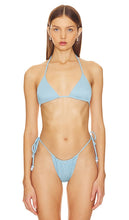 VDM Blair Triangle Top in Blue - VDM Haut Triangle Blair en Bleu - VDM Blair 蓝色三角上衣 - VDM Blair Triangel-Oberteil in Blau - VDM Blair 트라이앵글 탑 - Top a triangolo VDM Blair in blu