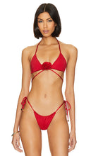 VDM Blair Triangle Top in Red - Haut Triangle VDM Blair en Rouge - VDM Blair 红色三角上衣 - VDM Blair Triangel-Top in Rot - VDM Blair 트라이앵글 탑 - Top a triangolo VDM Blair in rosso