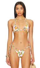 VDM Blair Triangle Top in White,Green - Haut triangle VDM Blair en blanc, vert - VDM Blair 白色、绿色三角上衣 - VDM Blair Triangel-Top in Weiß, Grün - VDM Blair 트라이앵글 탑 화이트, 그린 색상 - Top a triangolo VDM Blair nei colori bianco, verde