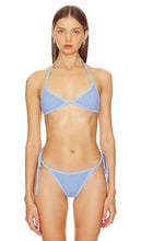 VDM Gypsy Triangle Top in Blue - Haut Triangle Gypsy VDM en Bleu - VDM 蓝色吉普赛三角上衣 - VDM Gypsy Triangel-Top in Blau - VDM 집시 트라이앵글 탑 블루 색상 - Top triangolare VDM Gypsy in blu