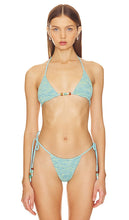 VDM Lunar Triangle Top in Teal - Haut triangle lunaire VDM en bleu sarcelle - VDM 青色月牙三角上衣 - VDM Lunar Triangle Top in Blaugrün - VDM Lunar Triangle 탑 - Top VDM a triangolo lunare color verde acqua