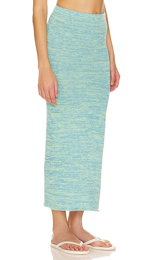 VDM Marlow Maxi Skirt in Teal