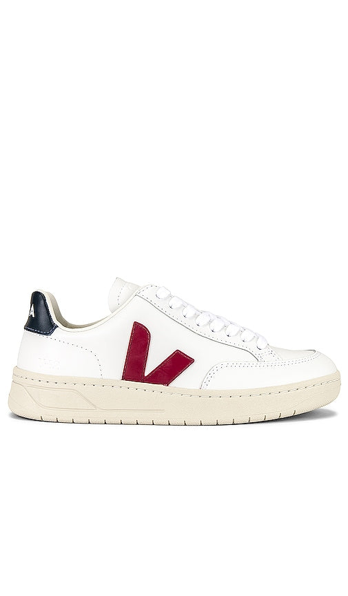 Veja V-12 in White | Extra White Marsala Nautico Low Top Sneakers for Women