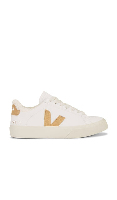 Veja Campo Sneaker in White | Extra White & Desert Lifestyle Sneakers for Women