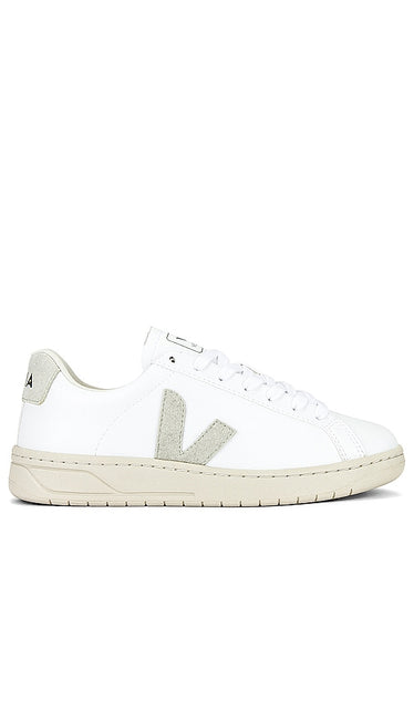 Veja Urca Sneaker in White | White & Natural Low Top Sneakers for Women