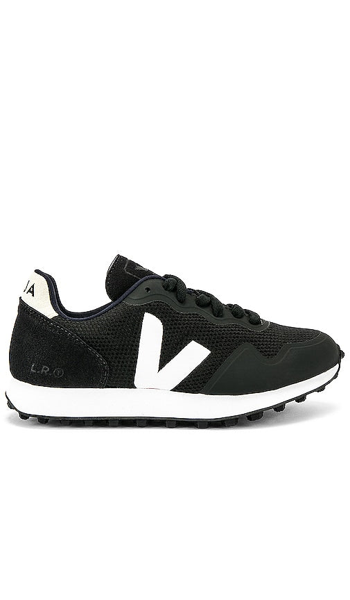 Veja SDU RT Sneaker in Black | Black & White Low Top Sneakers for Women