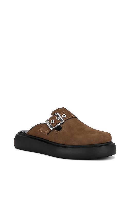 Vagabond Blenda Buckle Clog in Brown