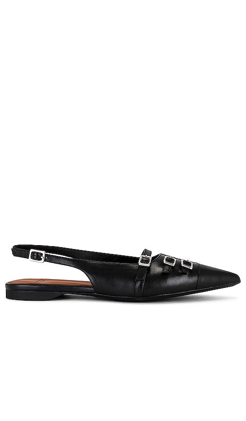 Vagabond Hermine Sling Back in Black - Vagabond Hermine Sling Back en Noir - Vagabond Hermine 黑色吊带背带 - Vagabond Hermine Slingback in Schwarz - Vagabond Hermine 슬링백 블랙 색상 - Sling Back Vagabond Hermine in nero