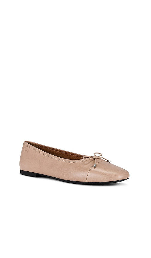 Vagabond Jolin Bow Flat in Tan