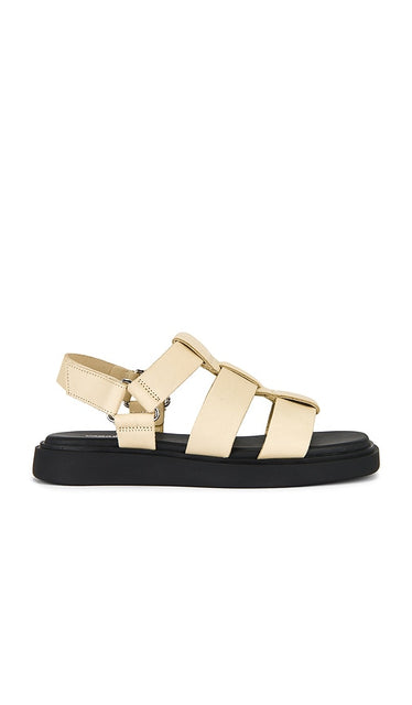 Vagabond Shoemakers Connie Sandal in White | Off White Strappy Sandals for Women