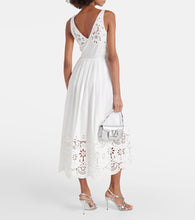 Valentino Broderie anglaise cotton midi dress