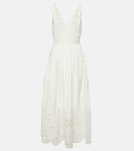 Valentino Broderie anglaise cotton midi dress