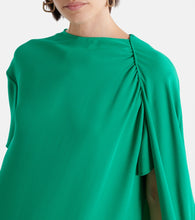 Valentino Cady Couture caped midi dress