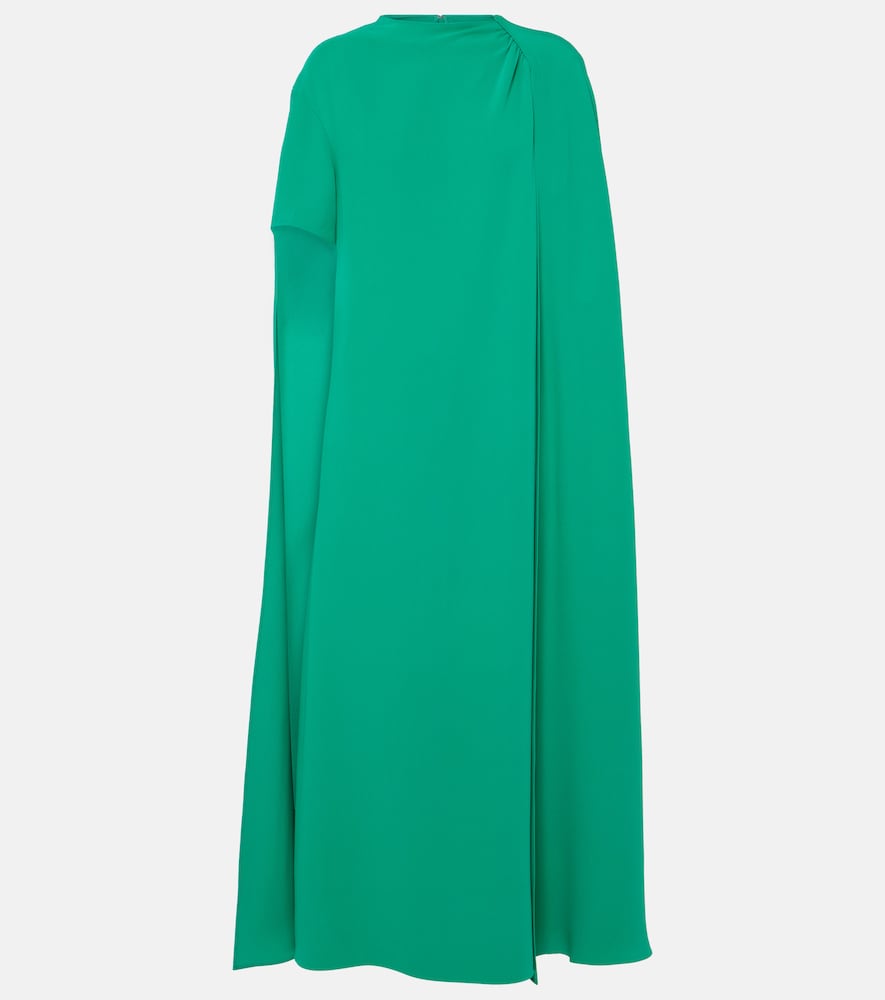 Valentino Cady Couture caped midi dress. Valentino Cady Couture 披肩中长连衣裙