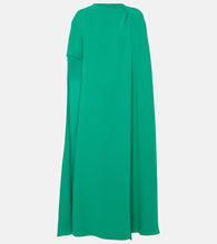 Valentino Cady Couture caped midi dress. Valentino Cady Couture 披肩中长连衣裙