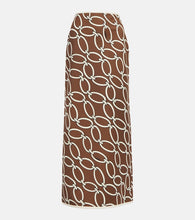 Valentino Chain-print maxi skirt - Valentino 链条印花长裙