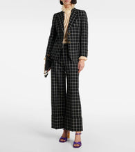 Valentino Checked wool jacket
