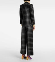 Valentino Checked wool jacket