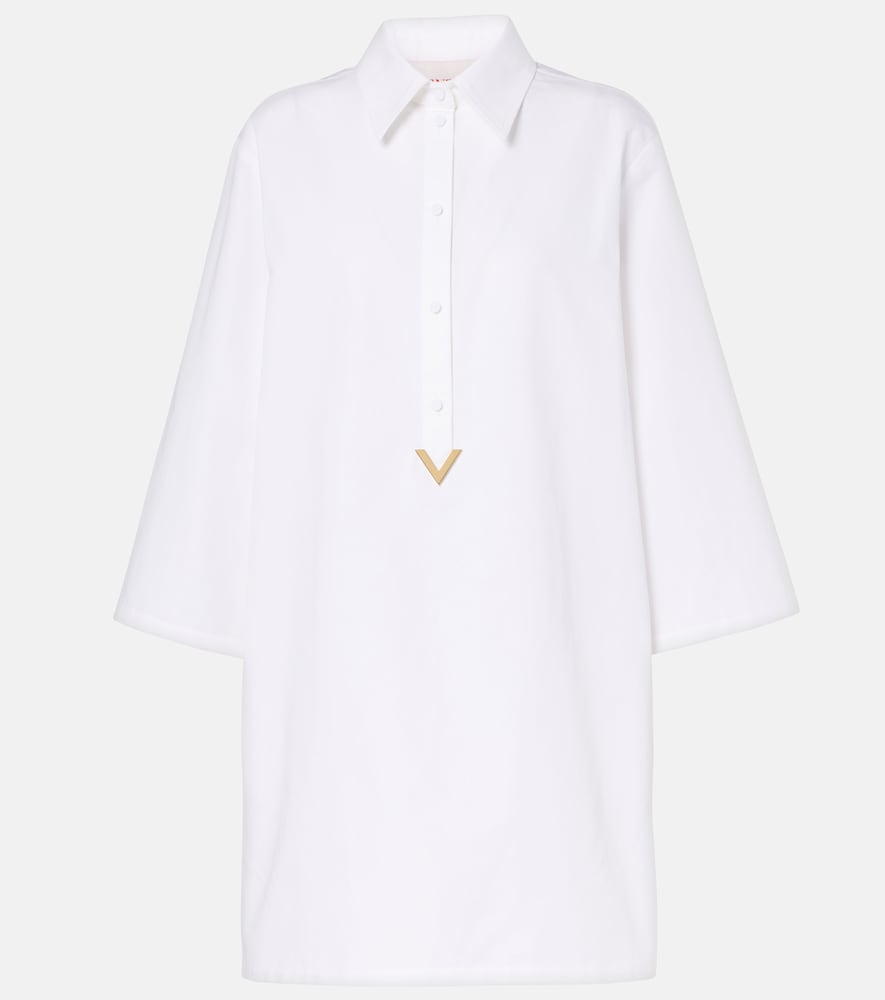 Valentino Cotton and linen minidress. Valentino 棉麻迷你连衣裙