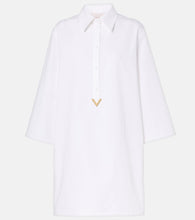Valentino Cotton and linen minidress. Valentino 棉麻迷你连衣裙