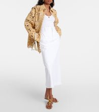 Valentino Cotton poplin maxi skirt