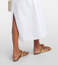 Valentino Cotton poplin maxi skirt