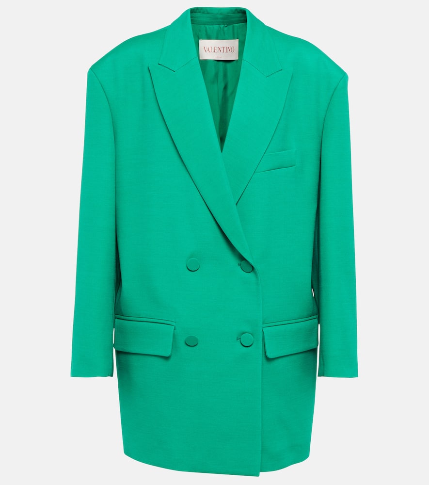 Valentino Cr√É¬™pe Couture double-breasted blazer