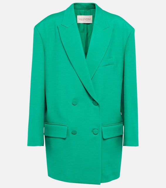 Valentino Cr√É¬™pe Couture double-breasted blazer