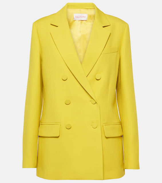 Valentino Cr√É¬™pe Couture double-breasted blazer