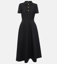 Valentino Crepe Couture A-line midi dress. Valentino 绉纱高级定制 A 字型中长连衣裙