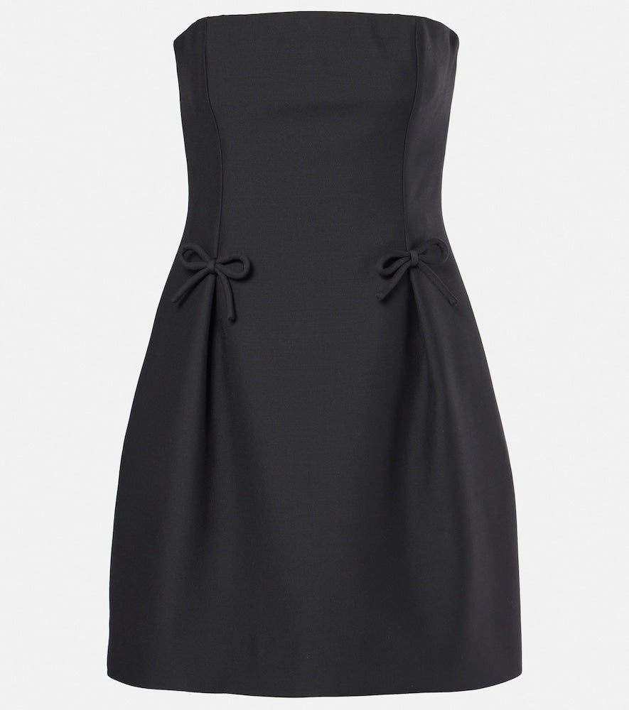 Valentino Crepe Couture corset dress. 华伦天奴绉纱高级定制紧身胸衣连衣裙