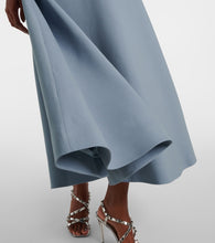Valentino Crepe Couture embellished midi dress