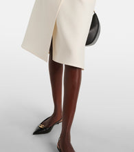 Valentino Crepe Couture midi skirt
