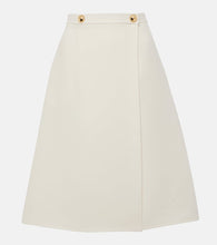 Valentino Crepe Couture midi skirt - Valentino 绉纱高级定制中长裙