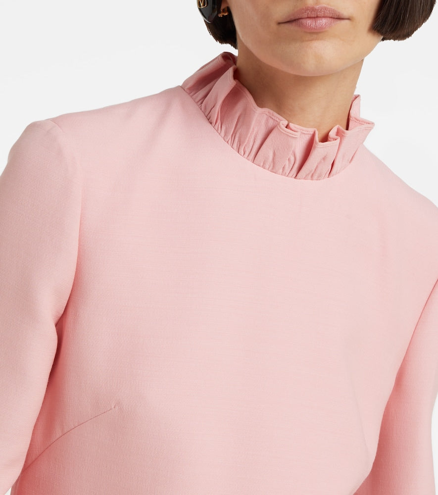 Valentino Crepe Couture minidress