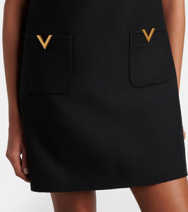 Valentino Crepe Couture minidress