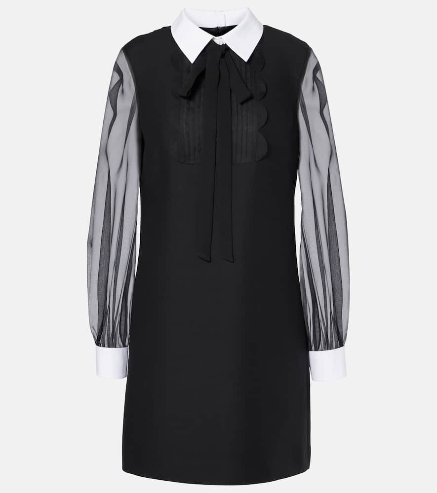 Valentino Crepe Couture minidress
