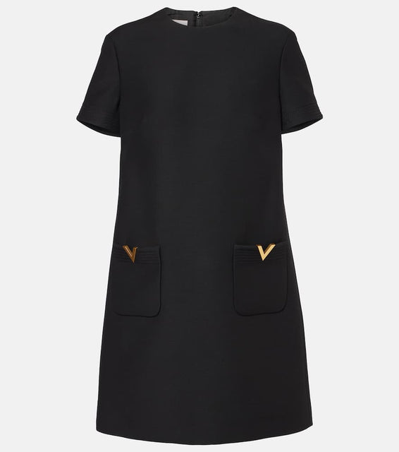 Valentino Crepe Couture minidress