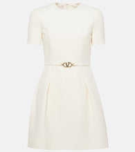 Valentino Crepe Couture minidress. Valentino 绉纱 Couture 迷你连衣裙