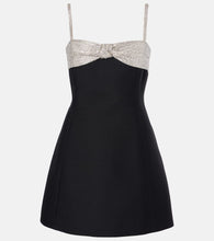 Valentino Crepe Couture sequined minidress