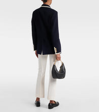 Valentino Double-breasted wool-blend blazer