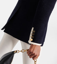 Valentino Double-breasted wool-blend blazer