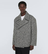 Valentino Embellished boucl√É¬© wool-blend jacket