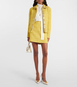 Valentino Embellished tweed jacket